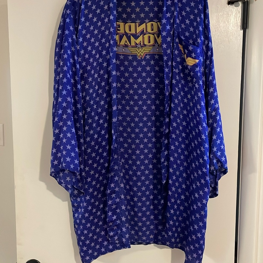 Vintage Silk wonder woman robe!